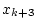$ x_{k+3}$